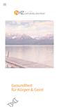 Mobile Screenshot of naturheilzentrum-allgaeu.com